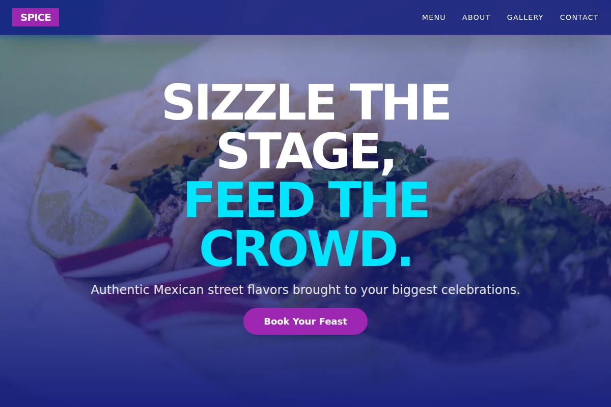 Spice Mexican Food